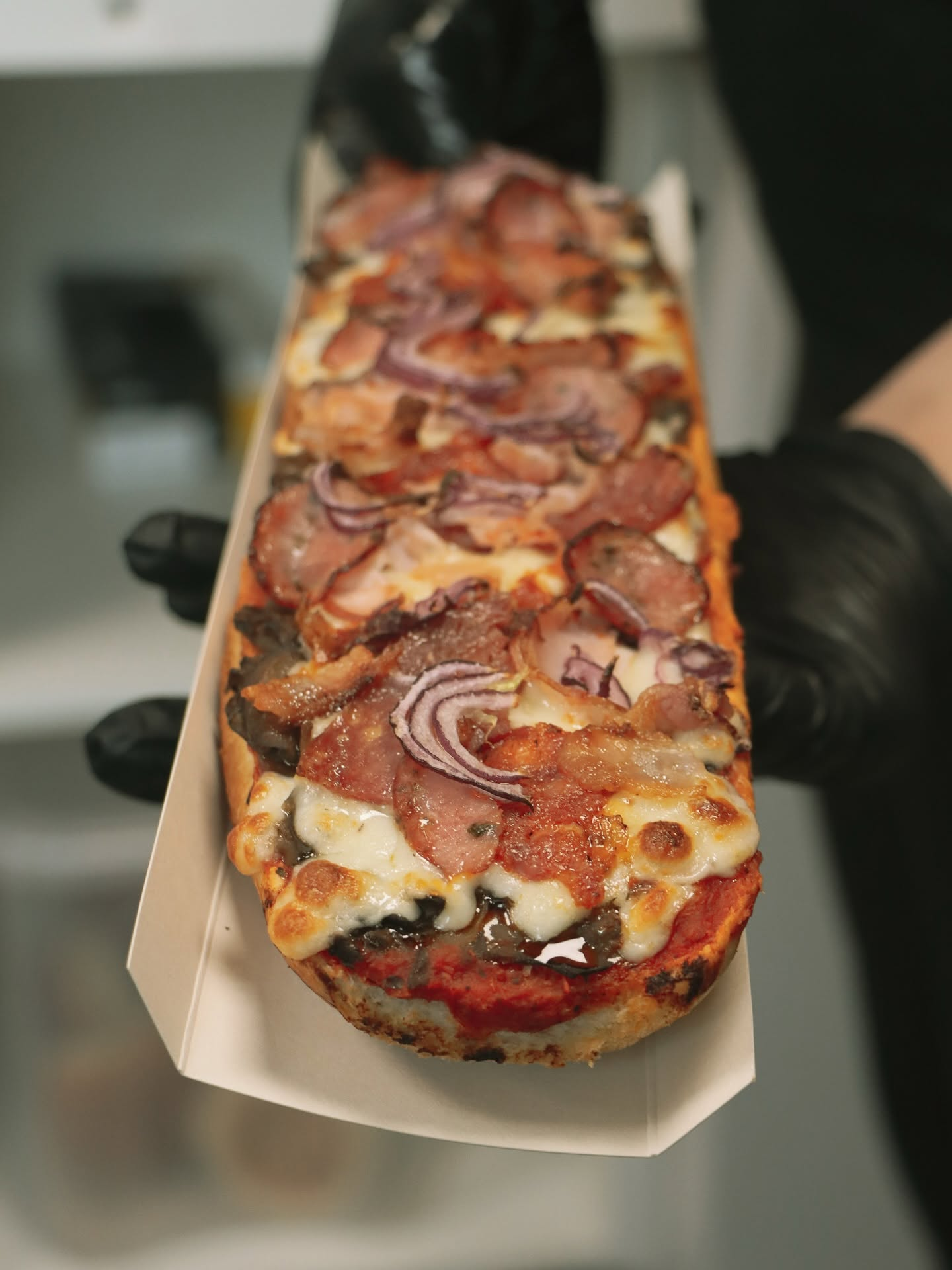 Mięsna zapiekanka 40 cm prosto z pieca